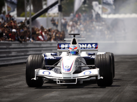 BMW Sauber Pit Lane Park