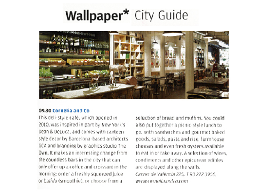 Cornelia & Co. Medios de comunicación 2