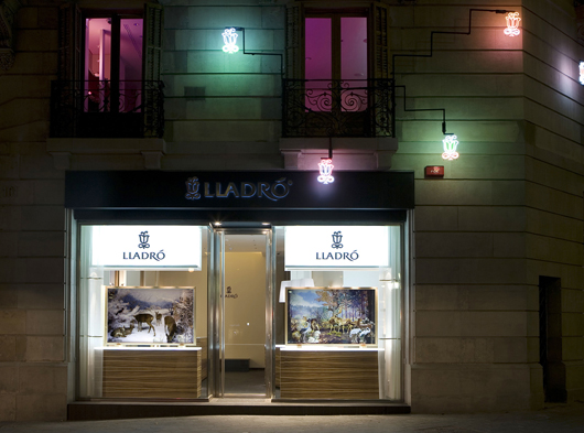 Lladro´s Barcelona new boutique opening