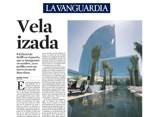 W Barcelona - Media relations