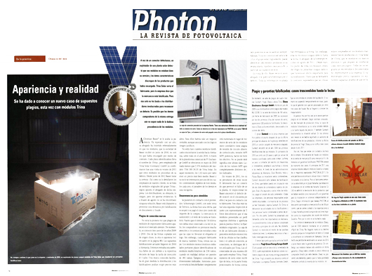 Trina Solar - Media relations